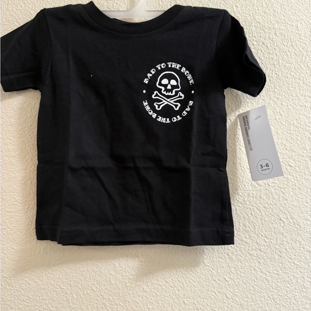 Bad to the bone kids t shirt